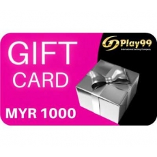 gdplay99 Gift Card MYR 1000  (MY ONLY)